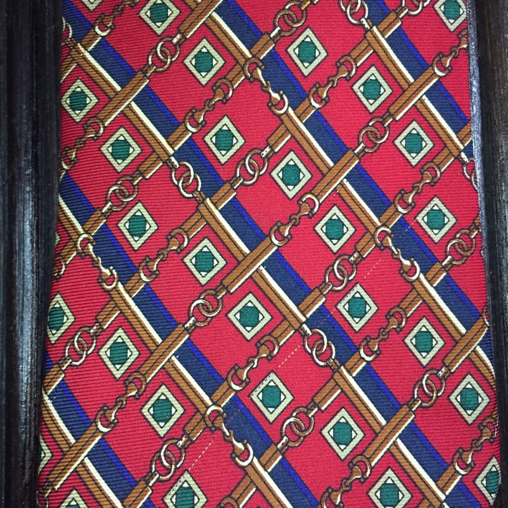 Brooks Brothers red tie
